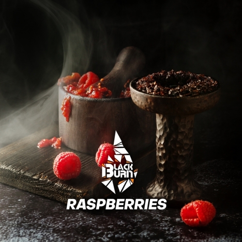 Табак Black Burn 100 - Raspberries  (Спелая лесная малина)