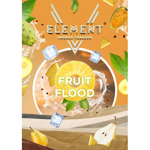 Табак Element 5 элемент 25 - Fruit Flood (Ананас, финик, груша, базилик)
