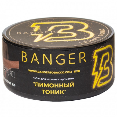Табак Banger 25 - Lemon Tonic (Лимонный Тоник)