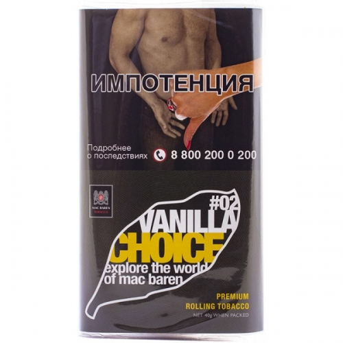 Табак для самокруток Mac Baren Choice - Vanilla