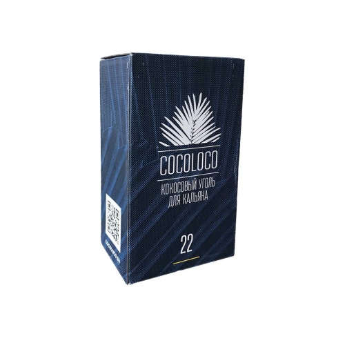 Уголь для кальяна Cocoloco (22) 96 шт.