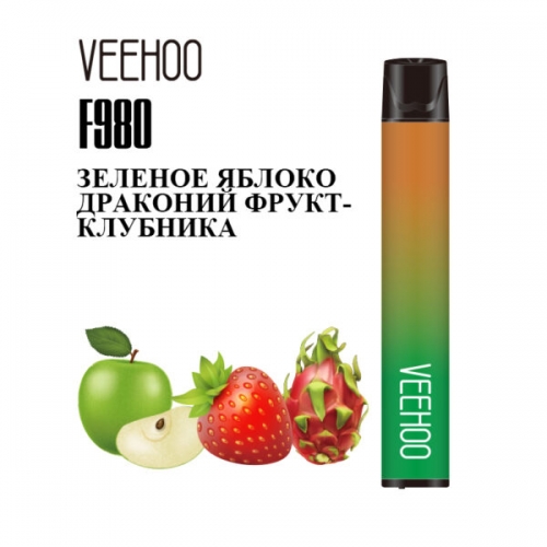 Veehoo Switch F980 - Зеленое яблоко | Драконий фрукт, клубника