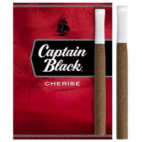 Сигариллы Captain Black Cherise с пластмассовым мундштуком
